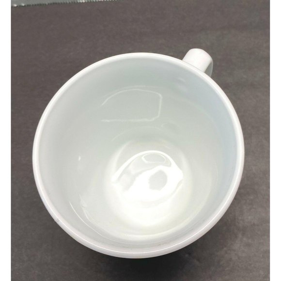 Corelle Burgundy Rose Coffee Mug Tea Cup White 3.5" Tall - Picture 3 of 7